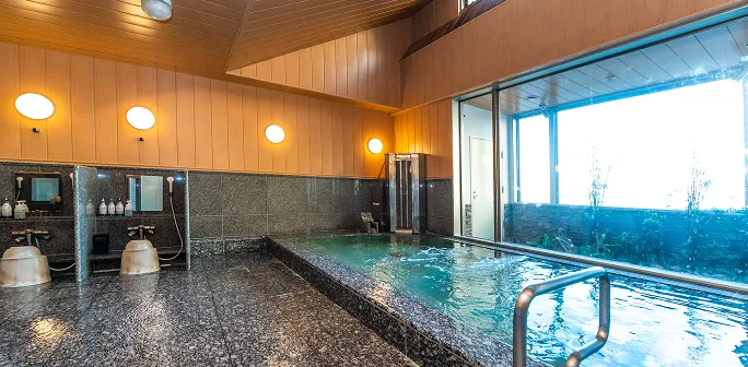 本格温泉でリフレッシュ
