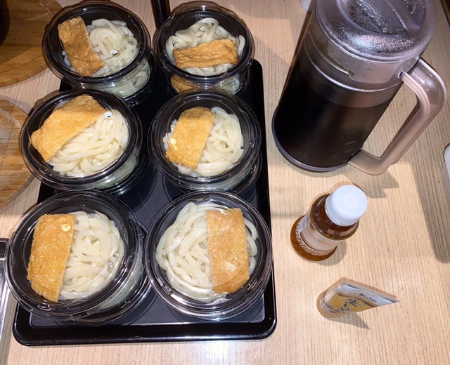 朝食特別メニューうどん 朝食特別メニューうどん