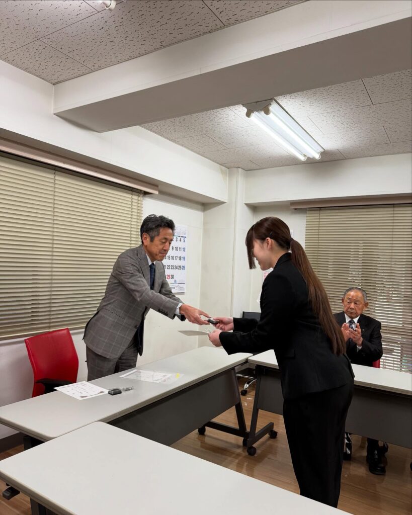 入社式 入社式