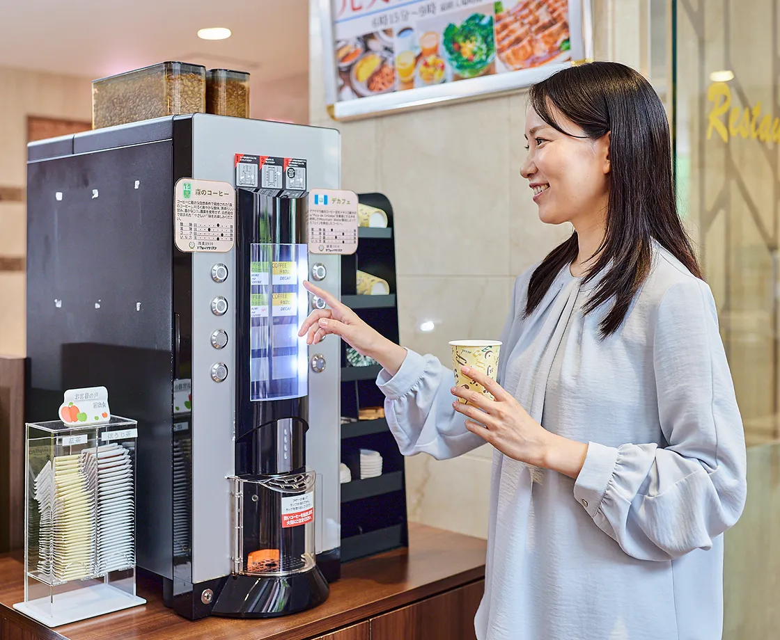コーヒー・ウォーターサーバー（1階ロビー）