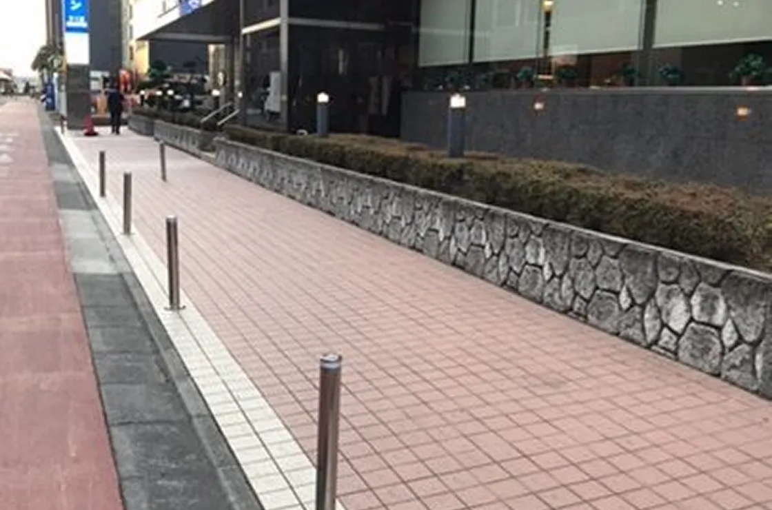 大型駐車場